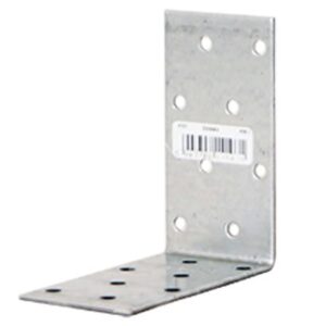 Lochplattenwinkel leicht, verzinkt, 40x40x40mm, Materialstärke 2,0mm