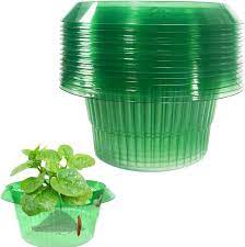 Grüne Garten Cloches - Kunststoff-Pflanzenabdeckungen zur Schutz vor Schnecken, nicht giftige Pflanz