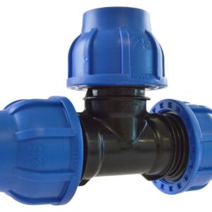 PE T-Stück,für Rohr-Außen-Ø:32mm DVGW