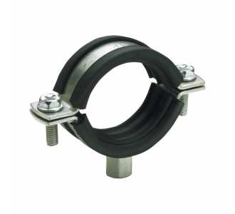 Schwerlast Rohrschelle m. EPDM Einlage M8+M10 RI 22
