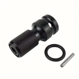 3-teiliges Schnellwechsel-Kraftschlüssel-Adapter-Set - 1/2" Quadratanschluss auf 1/4" Sechskant-Konv