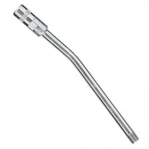 Düsenrohr R1/8" mit Hydraulik-Greifmundstück gebogene Ausführung