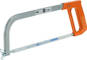 Metall Sägebogen 300mm mit Sägeblatt Oval