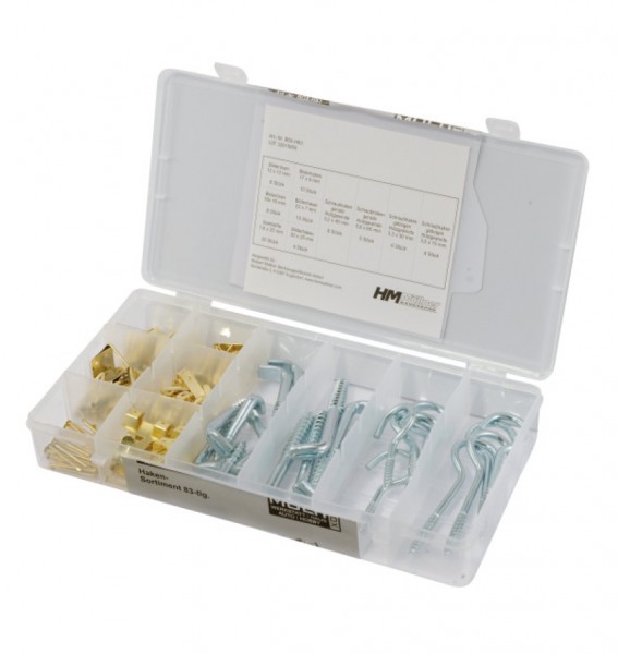 Haken Sortiment 83 tlg.
