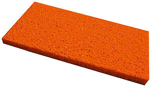 Schaumbelag rot 140X280 mm fein