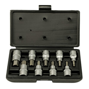 Innensechskanteinsatz-Kassette, 9-tlg