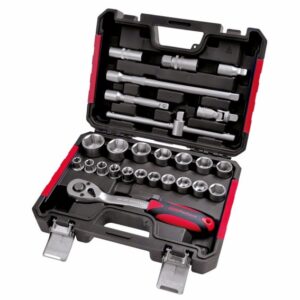 Steckschlüsselsatz 26-tlg.1/2"-Vierkantantrieb