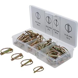 Klappsplinte-Sortiment 150 tlg M4,5-11, galvanisiert