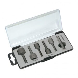 IMPACT Außensechskant-Set 6tlg. 8-14 und 3/8",1/42Adapter