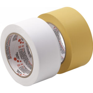 SCHULLER Bauklebeband MASK Q PVC UV-beständig und quergerillt, 50 mm x 33 m weiß