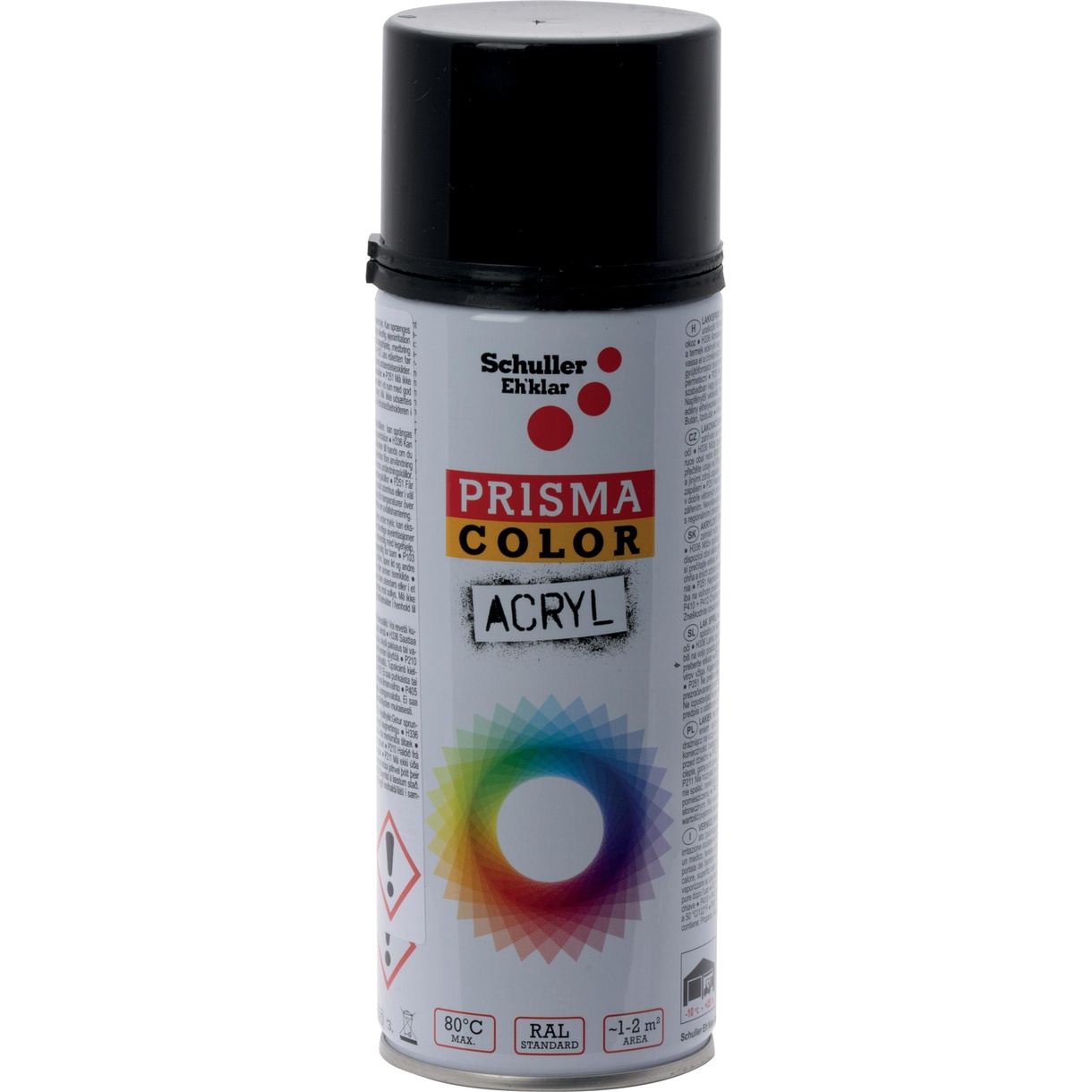 Lackspray Acryl Sprühlack Prisma Color RAL 9005 schwarz, 400ml