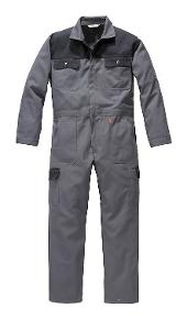 Overall Classic Duo grau schwarz Gr. 58