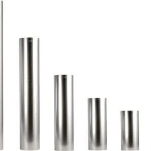 Ofenrohr Ø120 mm feueraluminiert 0,25 m