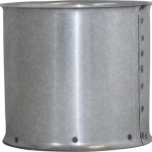 Doppelwandfutter feueraluminiert Ø100 mm