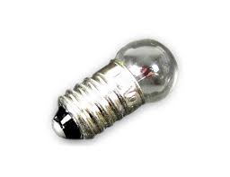 Glühbirnen E5.5 Schraubsockel 3,5Volt 0,3A AUSWAHL: klar a.1 Stk.