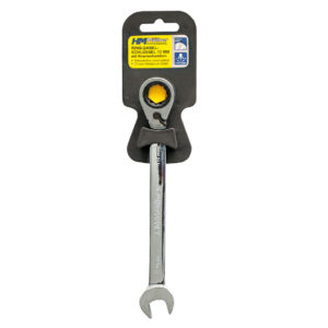 Ring-Gabelschlüssel mit Knarrenfunktion 10mm