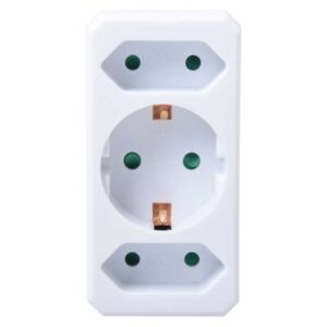 Steckdose 3-fach Schuko TÜV