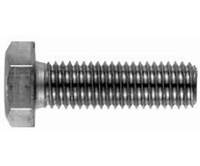 Sechskantkopf, M 8 x 22 mm, Vollgewinde, SW 10, Edelstahl A2, gebeizt, passiviert, 50 Stk.