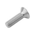 Gewindeschrauben verz. Senkkopf 8X30 mit Innensechskant Stahl 8.8 verzinkt Vollgewinde a.50 Stk.