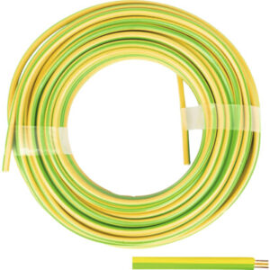 Feuchtraum-Leitung NYM-J 1x10, Erdungsleitung, a.1lfm