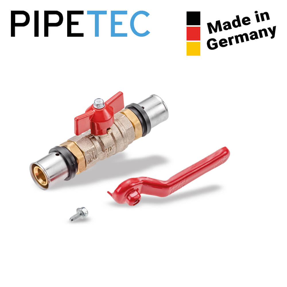 Press-Kugelhahn 20x2 PFKU20 (Heizung) TH+U Profil, Presskugelhahn 20 x 2