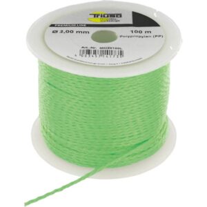 Maurerschnur grün  Polypropylen, auf Spule, besonders reißfest, flexibel und geschmeidig, spa