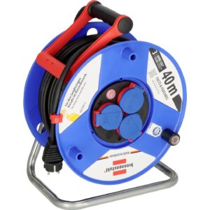 Brennenstuhl Kabeltrommel Garant, 40m, für außen IP44, 3x Schutzkontaktsteckdose