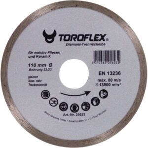 Fliesen-Diamanttrennscheibe DIY 110 mm