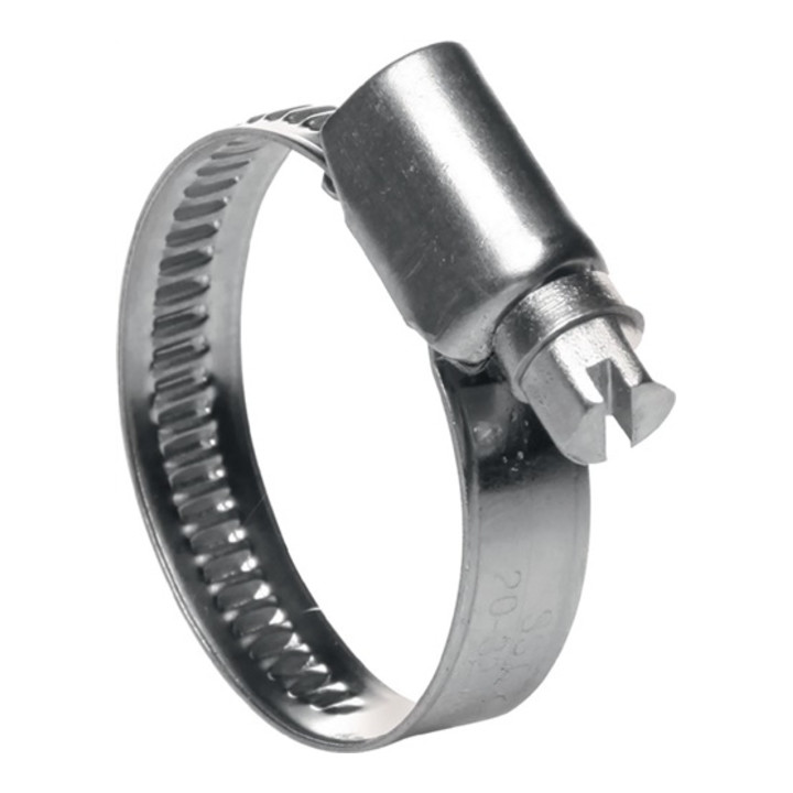V2A-Schlauchklemme .9mm-Band 25-40mm