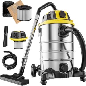 Monzana Nass-Trockensauger 110024, 30 Liter, 2200 Watt, Edelstahlbehälter