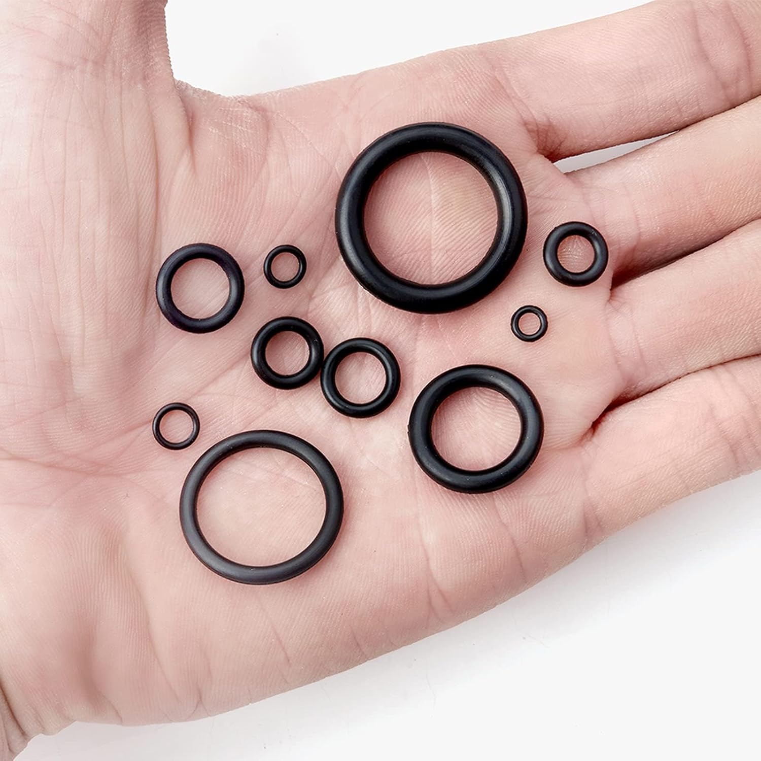 25X2,4 Gummi-O-Ringe Universal-Nitril-NBR-Unterlegscheiben für Automobil-Wasserhahn, Druckleitungen,