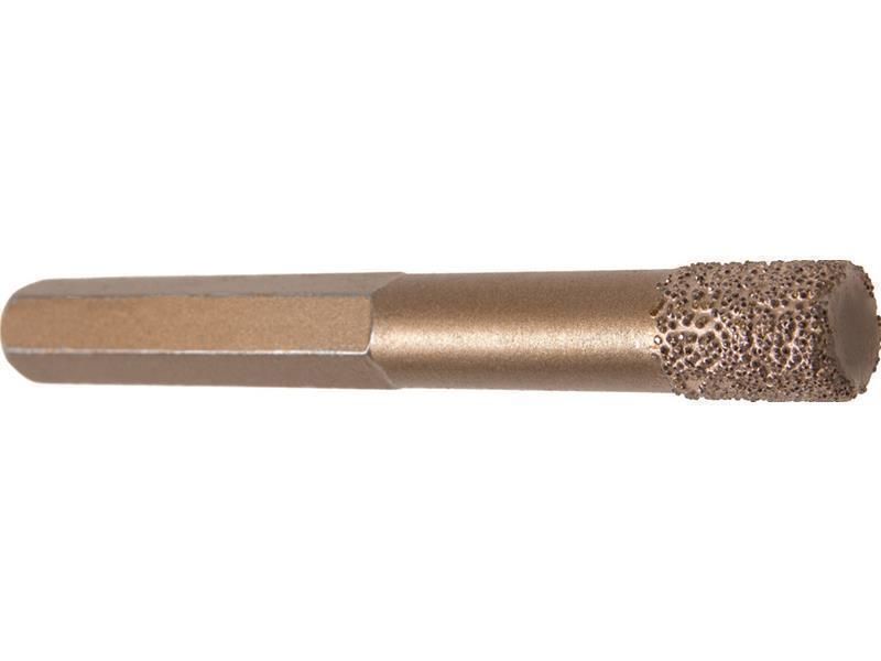 Diamantbohrer mit Selbstkühlung (Wachsfüllung) 6-kant Schaft - 6mm