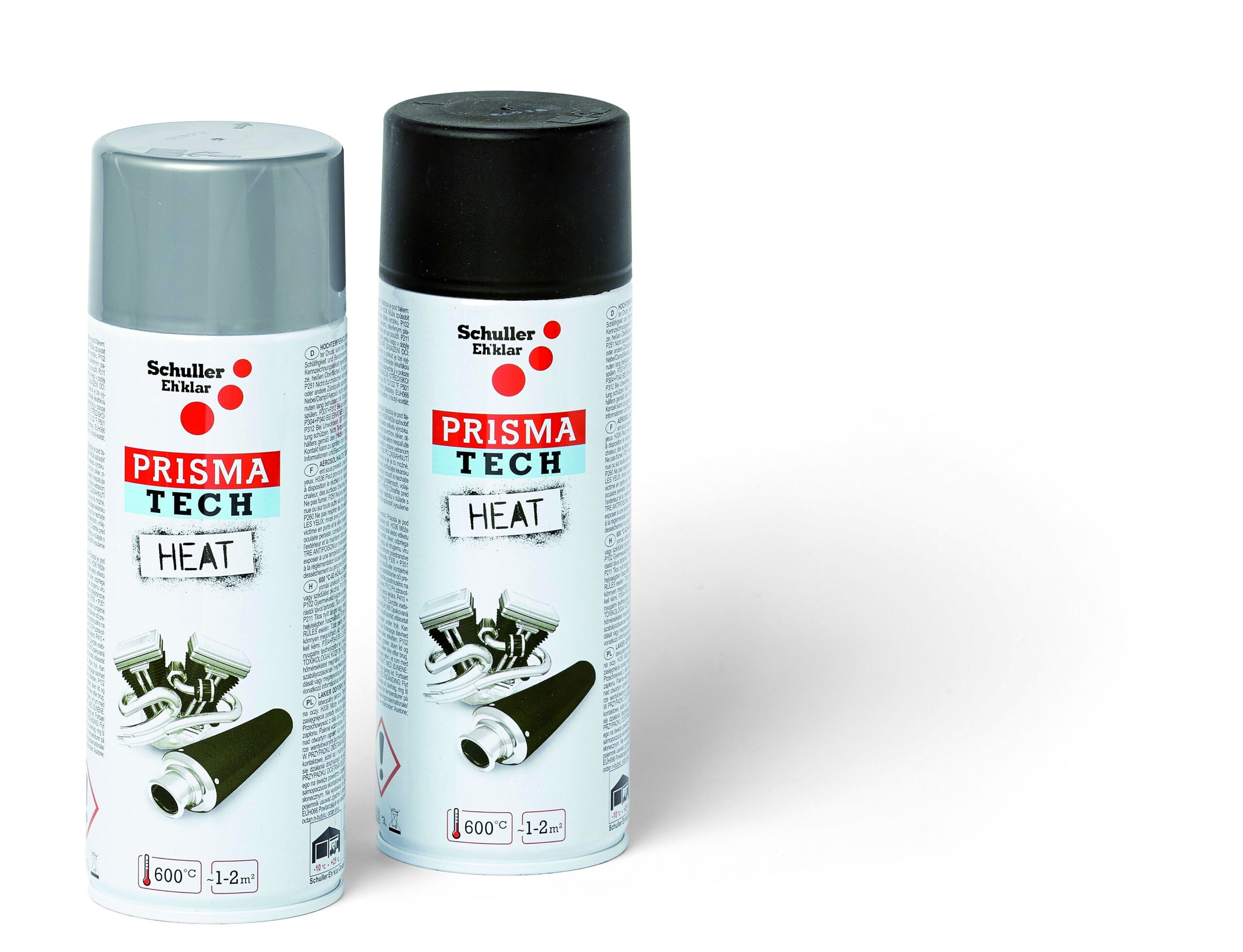 Hoch Temperatur Spray Schwarz 400ml Schuller 600 Grad