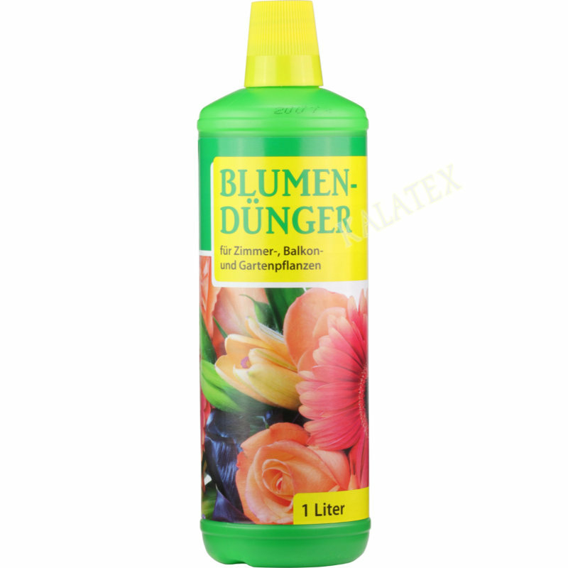 Flüssigdünger 1000 ml, für alle Grün- und Blühpflanzen