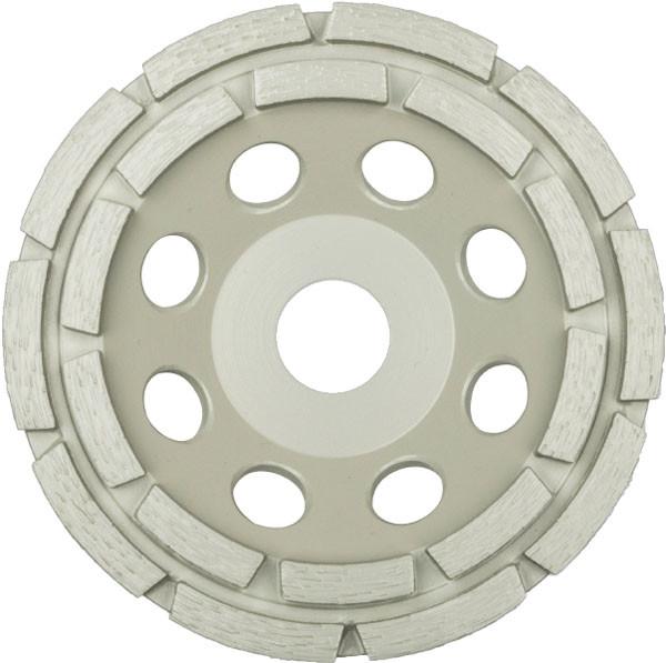 Klingspor DS 300 B Diamantschleifteller, 125 x 7 x 22,23 mm 18 Segmente 7 x 5 mm, 2-Reihig 325362