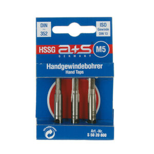 M5-HSS-G Handgewindebohrersatz, DIN 352