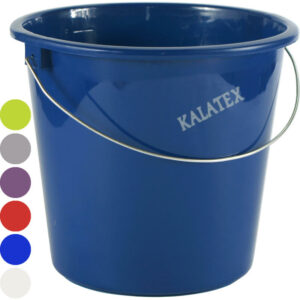 Haushaltseimer 5ltr Kunststoff, Farbe nach Verfügbarkeit, Ø ca. 23cm, 20cm hoch, mit Metallbuegel, m