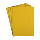 Korn  60 Bogen mit Papierunterlage für Farbe, Lack, Spachtelmasse, Holz