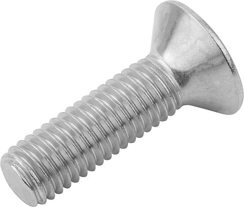 M 6x30 - Senkschrauben metrisch mit Kreuzschlitz H-a.50 Stk.-verzinkt - ISO 7046-1 - Stahl 4.8