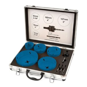HBM 9-teiliges Bi-Metall-Lochsäge-Set Große Größen