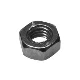 Sechskant-Mutter DIN 934 , M 10 mm, Stahl, verzinkt, blau passiviert, 50 Stk.