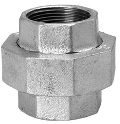Verschraubung, verzinkt, flach m. Innengewinde, 3/4" Nr.330 mit Dichtung