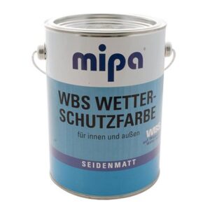 MIPA WBS Wetterschutzfarbe sd.matt RAL5015 himmelblau 750ml