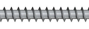 Spanplattenschraube, Pan Head, 6 x 60 mm,a.1 Stk. Vollgewinde, PZD 2, Edelstahl A2, gebeizt, passivi